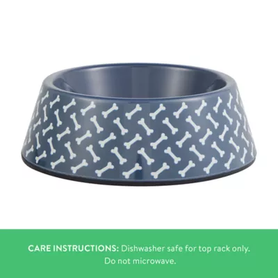 Top Paw® Bones Melamine Dog Bowl 12oz, 52oz - Image 3