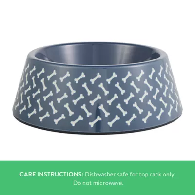Top Paw® Bones Melamine Dog Bowl 12oz, 52oz - Image 3