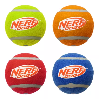 Nerf Tennis Balls Dog Toy 4-Pack - Image 5