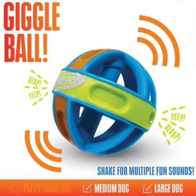 Nerf Giggle Ball Dog Toy - Image 3