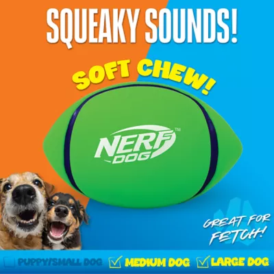 Nerf Rubber Football Dog Toy - Image 3
