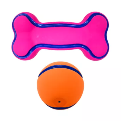 Nerf Rubber Bone and Ball Dog Toy 2-Pack - Image 5