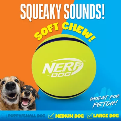 Nerf Rubber Ball Dog Toy - Image 3