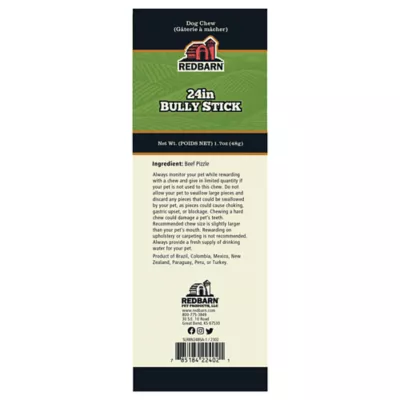 Redbarn Adult Dog Chew - 24 Inch Bully stick - Image 2