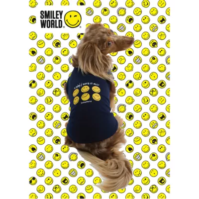 SMILEY WORLD® "A smile says it all" Dog Jersey Tank Top - Image 6