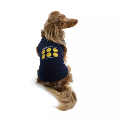 SMILEY WORLD® "A smile says it all" Dog Jersey Tank Top - Image 1