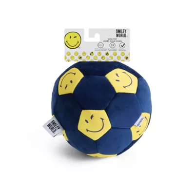 SMILEY WORLD® Iconic Smiley Faces Soccer Ball Dog Toy - Image 2