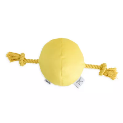 SMILEY WORLD® Iconic Smiley Face Dog Toy With Tug Rope - Image 5