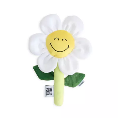 SMILEY WORLD® Smiley Face Flower Dog Toy - Image 3