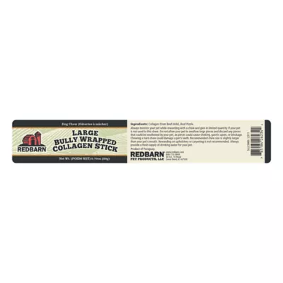 Redbarn Adult Dog Chew - Collagen Wrapped Bully Stick - Image 2