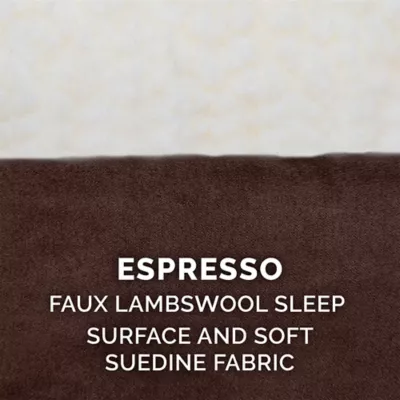 Furhaven Cooling Gel-Top Memory Foam Deluxe Dog Bed Mattress - Espresso, Gray - Image 4