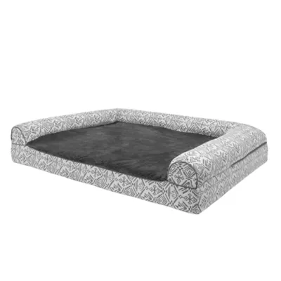 FurHaven Southwest Kilim Orthopedic Sofa Pet Bed - Multiple Colors, Medium - Jumbo Plus - Image 2
