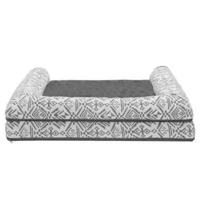 FurHaven Southwest Kilim Orthopedic Sofa Pet Bed - Multiple Colors, Medium - Jumbo Plus - Image 10