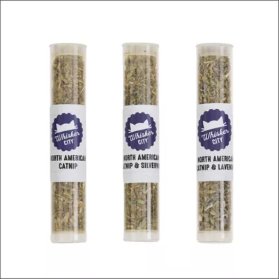 Whisker City® Catnip Salmpler Tubes 3-Pack - Image 1