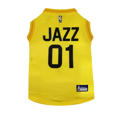 Pets First Utah Jazz Mesh Basketball Jersey - Image 1