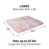 FurHaven Convertible Self-Warming Cuddle Pet Bed, Rainbow, Silver, Gray, Spruce, Small, Large image thumbnail 4