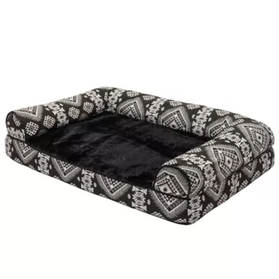 FurHaven Southwest Kilim Orthopedic Sofa Pet Bed - Multiple Colors, Medium - Jumbo Plus - Image 3