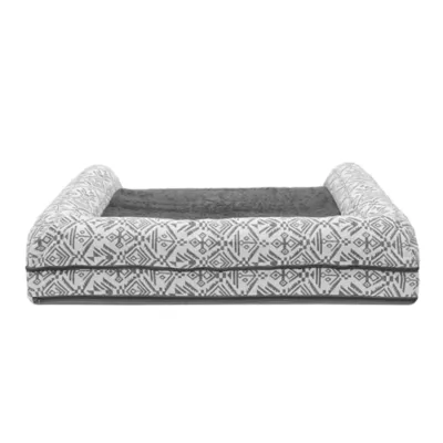 FurHaven Southwest Kilim Orthopedic Sofa Pet Bed - Multiple Colors, Medium - Jumbo Plus - Image 10
