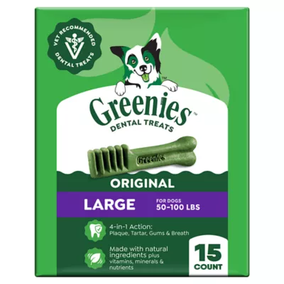 Greenies™ Adult Large Dog Dental Treats - Natural, Oral Health, Original - Image 1