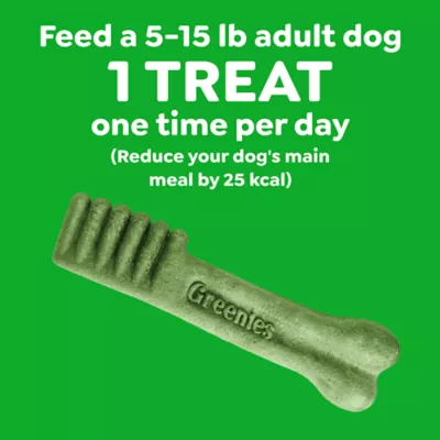 Greenies™ Adult Teenie Dog Dental Treats - Natural, Oral Health, Original - Image 7