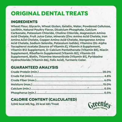 Greenies™ Adult Teenie Dog Dental Treats - Natural, Oral Health, Original - Image 8