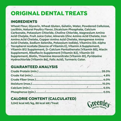 Greenies™ Adult Regular Dog Dental Treats - Natural, Oral Health, Original - Image 8