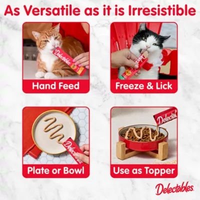 Hartz Delectables™ Squeeze Up® Lickable Cat Treat - Chicken Favorites Variety Pack - Image 5