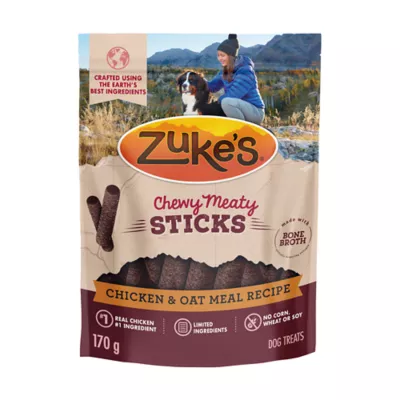 Zuke's Chewy Meaty Sticks Chicken Recipe Dog Treats - Image 1