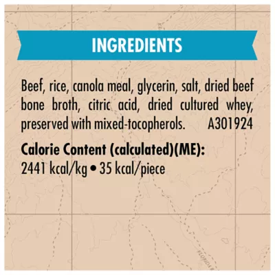 Zuke's Chewy Meaty Sticks Beef Recipe Dog Treats - Image 7