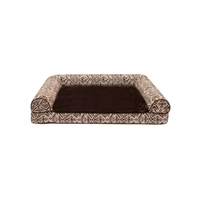 FurHaven Southwest Kilim Orthopedic Sofa Pet Bed - Multiple Colors, Medium - Jumbo Plus - Image 1