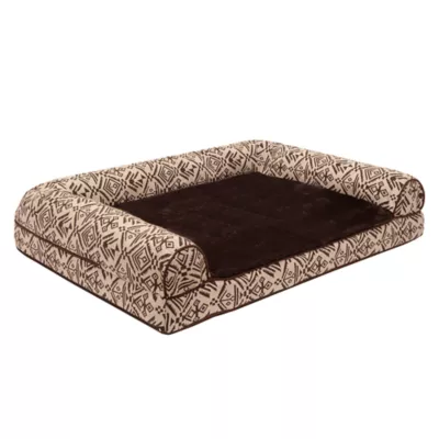 FurHaven Southwest Kilim Orthopedic Sofa Pet Bed - Multiple Colors, Medium - Jumbo Plus - Image 3