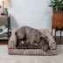 FurHaven Southwest Kilim Orthopedic Sofa Pet Bed - Multiple Colors, Medium - Jumbo Plus image thumbnail 9