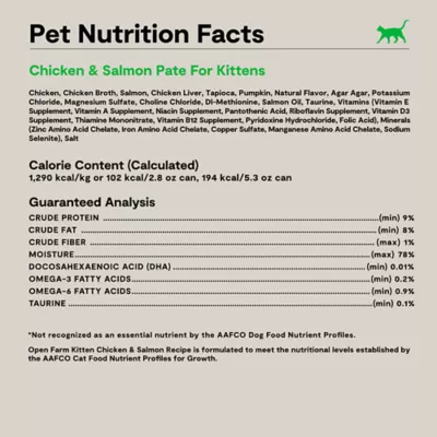 Open Farm Grain Free Kitten Wet Cat Food - Humanely Raised, Pate, 2.8 oz - Image 7