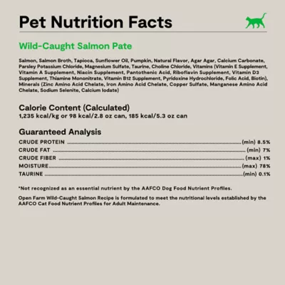 Open Farm Grain Free All Life Stages Wet Cat Food - Humanely Raised, Pate, 2.8 oz - Image 7