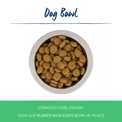 Top Paw® Non Slip Basic Stainless Steel Dog Bowl 12oz, 27oz, 52oz, 88oz, 136oz - Image 2