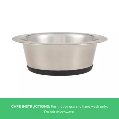 Top Paw® Non Slip Basic Stainless Steel Dog Bowl 12oz, 27oz, 52oz, 88oz, 136oz - Image 3
