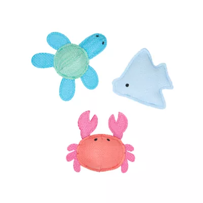 Whisker City® Sea Creatures Cat Toys 3-Pack - Image 1