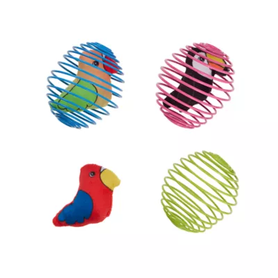 Whisker City® Spring Balls Cat Toys 3-Pack - Image 1