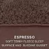 FurHaven Terry & Suede Memory Foam Deluxe Dog Bed Mattress - Espresso, Gray, Large - Jumbo Plus image thumbnail 2