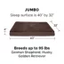 FurHaven Terry & Suede Memory Foam Deluxe Dog Bed Mattress - Espresso, Gray, Large - Jumbo Plus image thumbnail 4