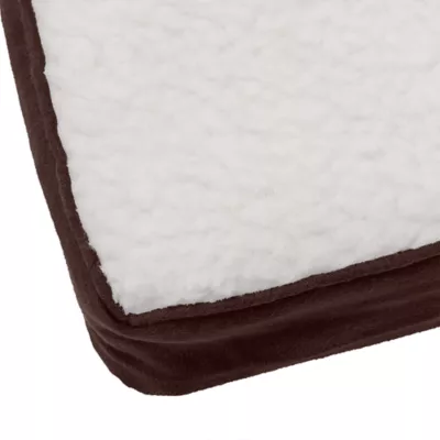 FurHaven Cooling Gel-Top Memory Foam Deluxe Dog Bed Mattress - Espresso, Gray - Image 4