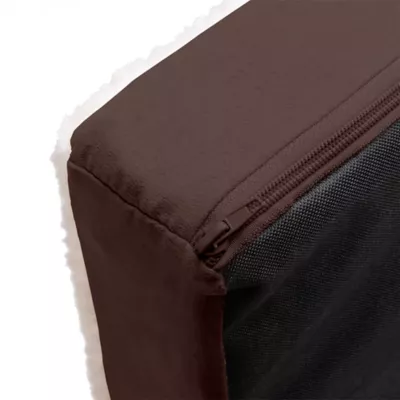 FurHaven Cooling Gel-Top Memory Foam Deluxe Dog Bed Mattress - Espresso, Gray - Image 6