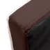 FurHaven Cooling Gel-Top Memory Foam Deluxe Dog Bed Mattress - Espresso, Gray image thumbnail 6