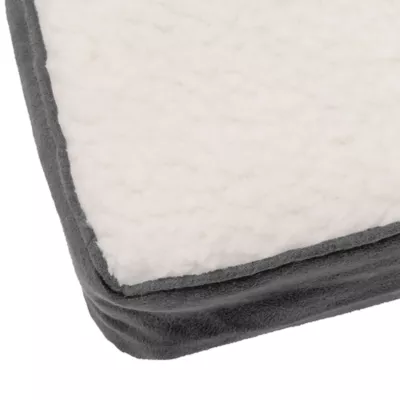 FurHaven Cooling Gel-Top Memory Foam Deluxe Dog Bed Mattress - Espresso, Gray - Image 2