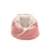 FurHaven Pet Minky Faux Fur & Velvet Calming Hug Bed - Pink, Gray, Small, Medium image thumbnail 1