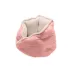 FurHaven Pet Minky Faux Fur & Velvet Calming Hug Bed - Pink, Gray, Small, Medium image thumbnail 2