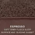 FurHaven Terry & Suede Memory Foam Deluxe Dog Bed Mattress - Espresso, Gray, Large - Jumbo Plus image thumbnail 3