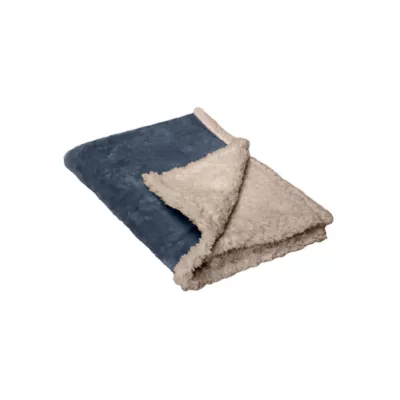 FurHaven Pet Soft-Edge Warming Waterproof Blanket - Cozy Denim - Image 1