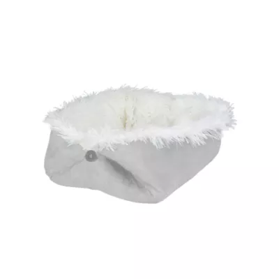 FurHaven Convertible Self-Warming Cuddle Pet Bed, Rainbow, Silver, Gray, Spruce, Small, Large - Image 1