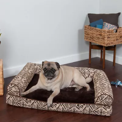 FurHaven Southwest Kilim Orthopedic Sofa Pet Bed - Multiple Colors, Medium - Jumbo Plus - Image 7